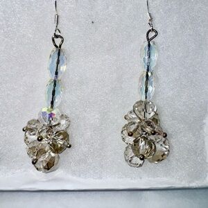 Elegant Crystal Drop Earrings